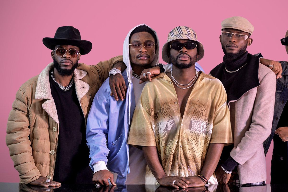 A group shot of Libende Boyz