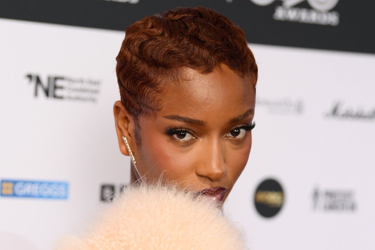 Ayra Starr attends the MOBO Awards 2025 at the Utilita Arena on February 18, 2025 in Newcastle upon Tyne, England.
