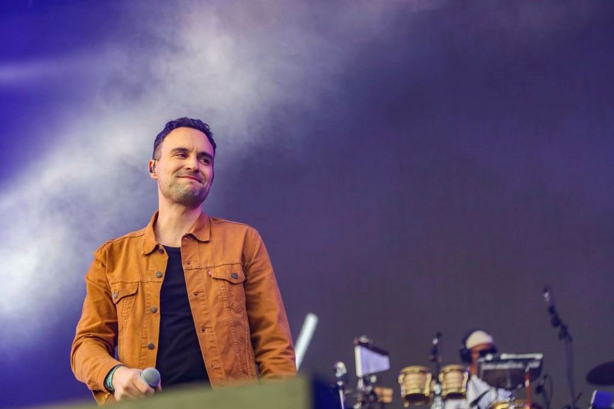 Jesse Clegg performs at the DSTV Delicious Festival Day 2 at Kyalami Grand Prix Circuit on September 22, 2024 in Midrand, South Africa. 