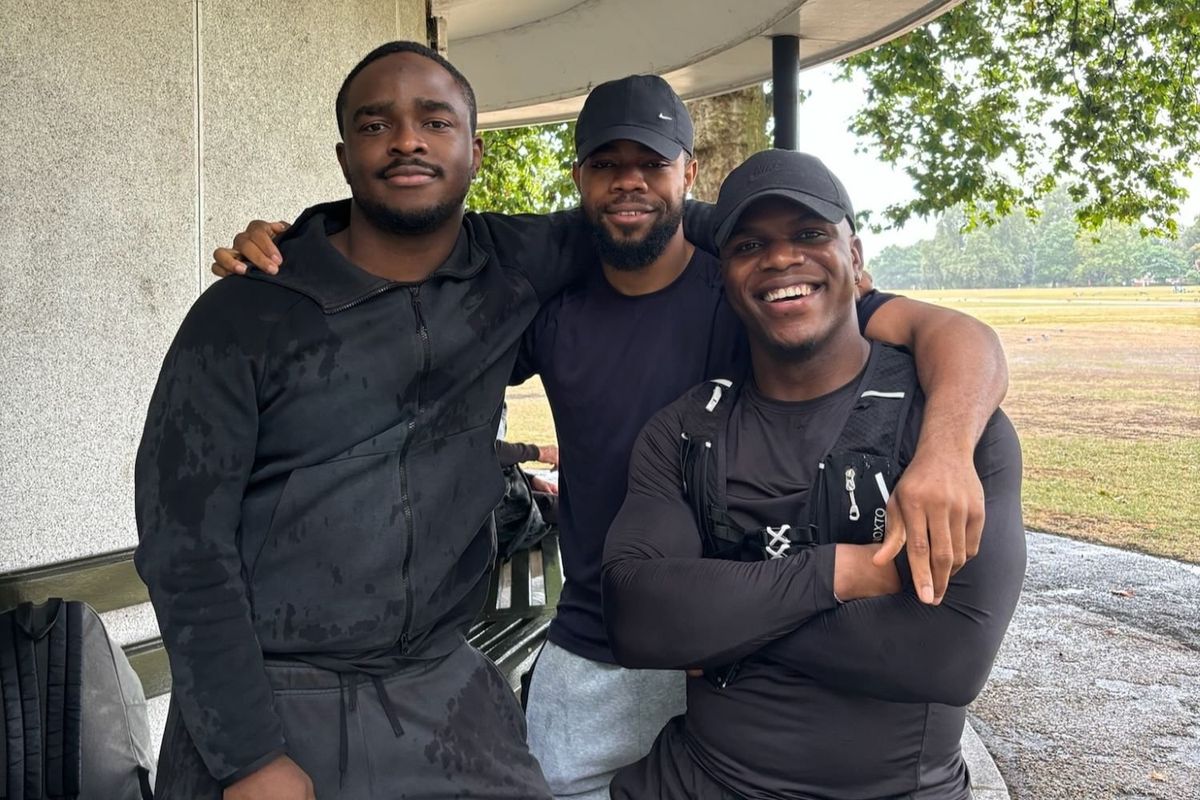 ​L-R: Ozo Run Club co-founders, Chigoziri Ife-Ogbonna, Emeka Atumonyogo and Boniface Chibueze Odoemene.