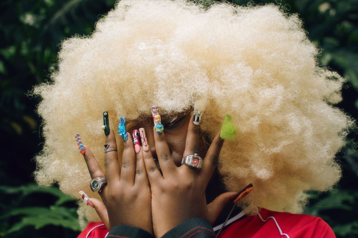 Rising Kenyan artist tg.blk.