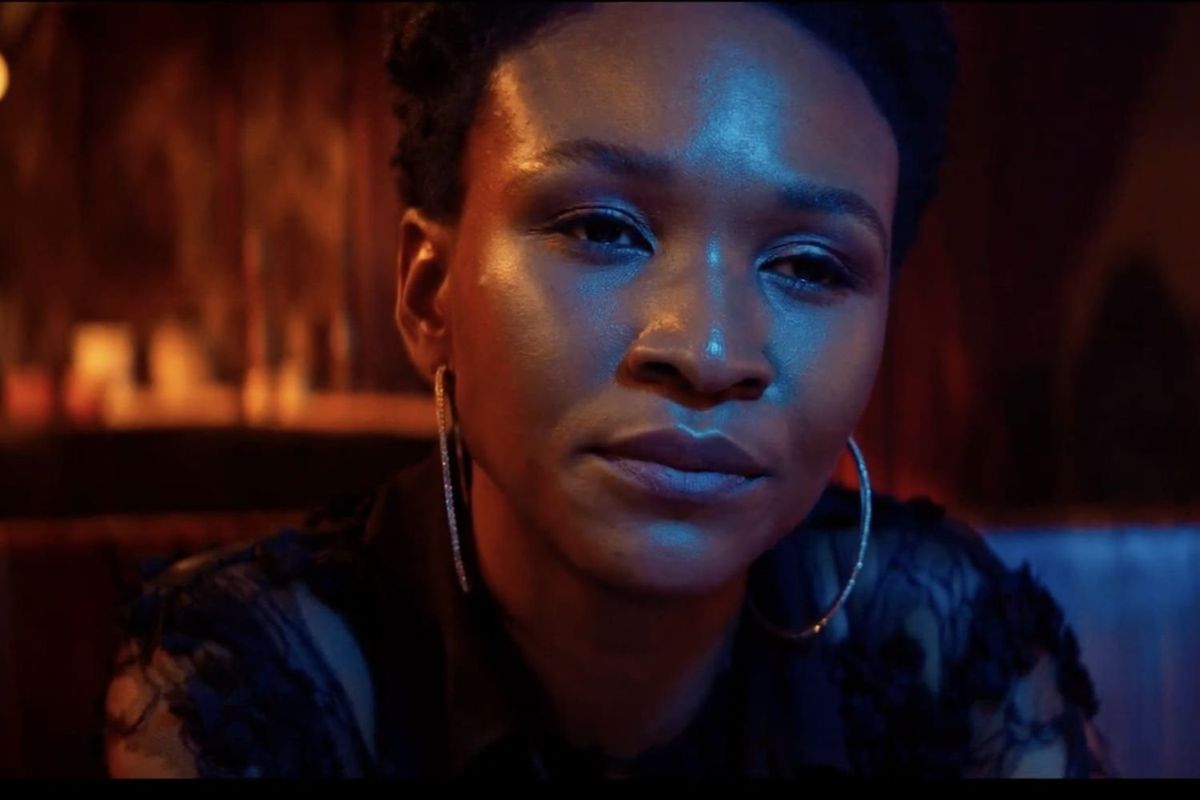 This is a still of Noxolo Dlamini in ‘Death of a Whistleblower.’
