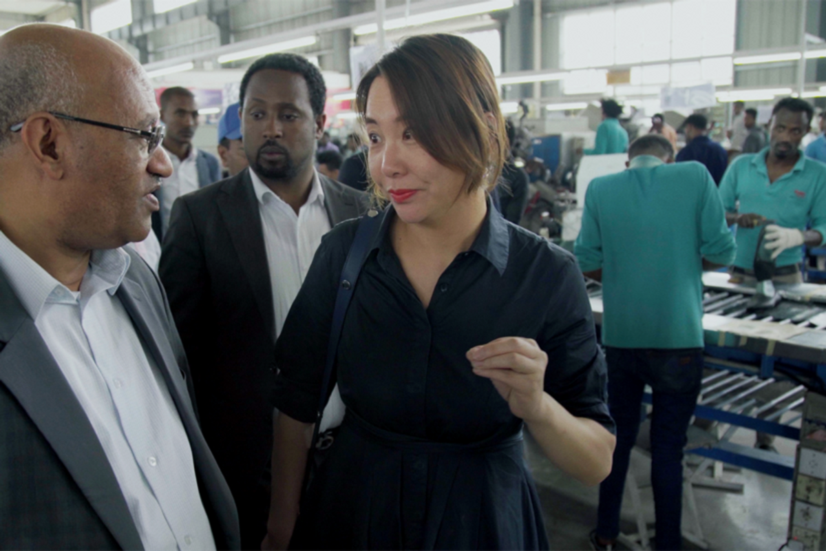A still from the film Made in Ethiopia. 