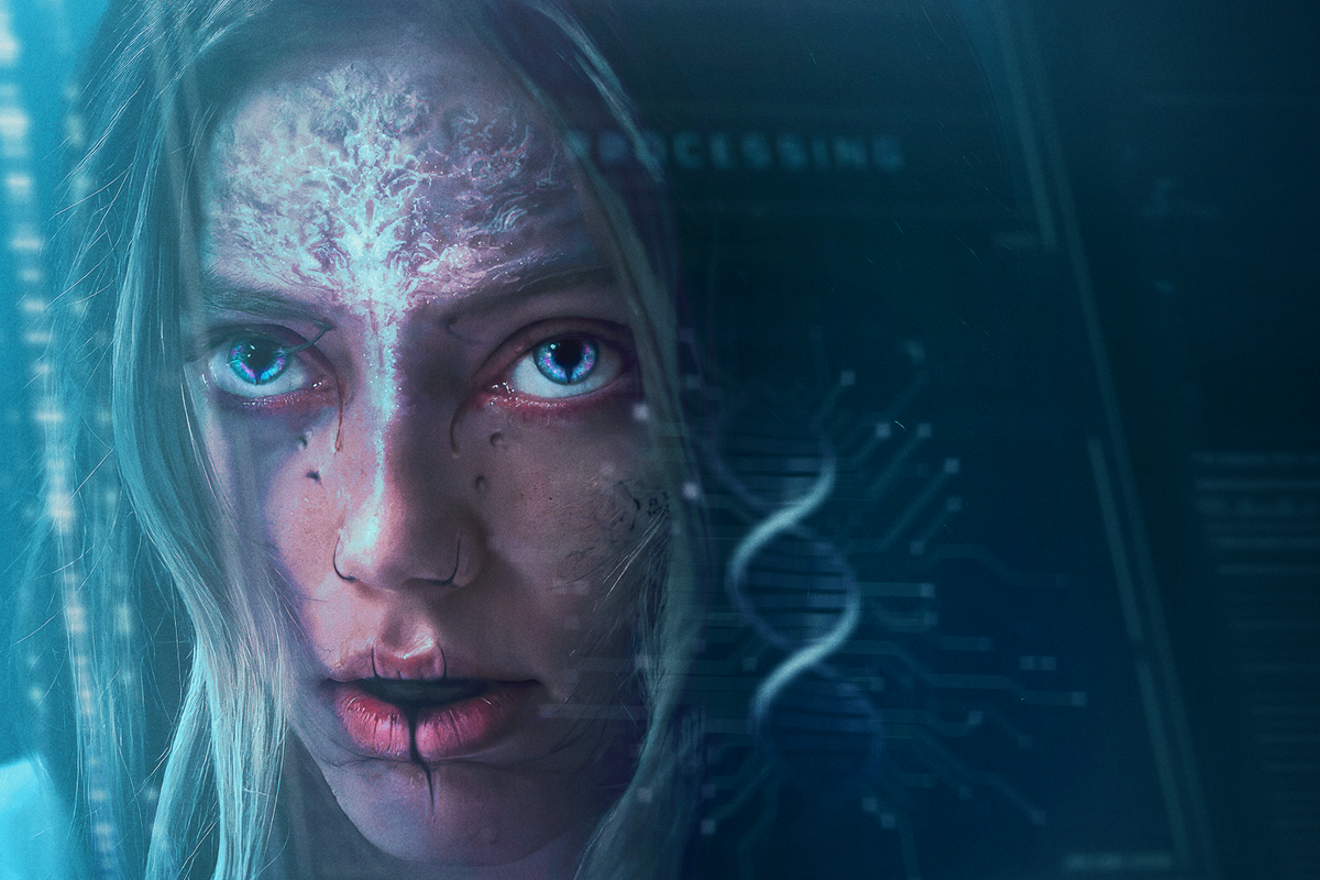 A still from The Fix showing lead actress, Grace van Dien.